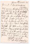 1901 г. Открытое письмо. Ковна