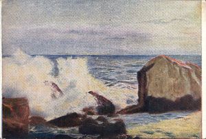 Крым.Алупка.Прибой у черных камней ― Лучший магазин по коллекционированию pugachev-studio.ru