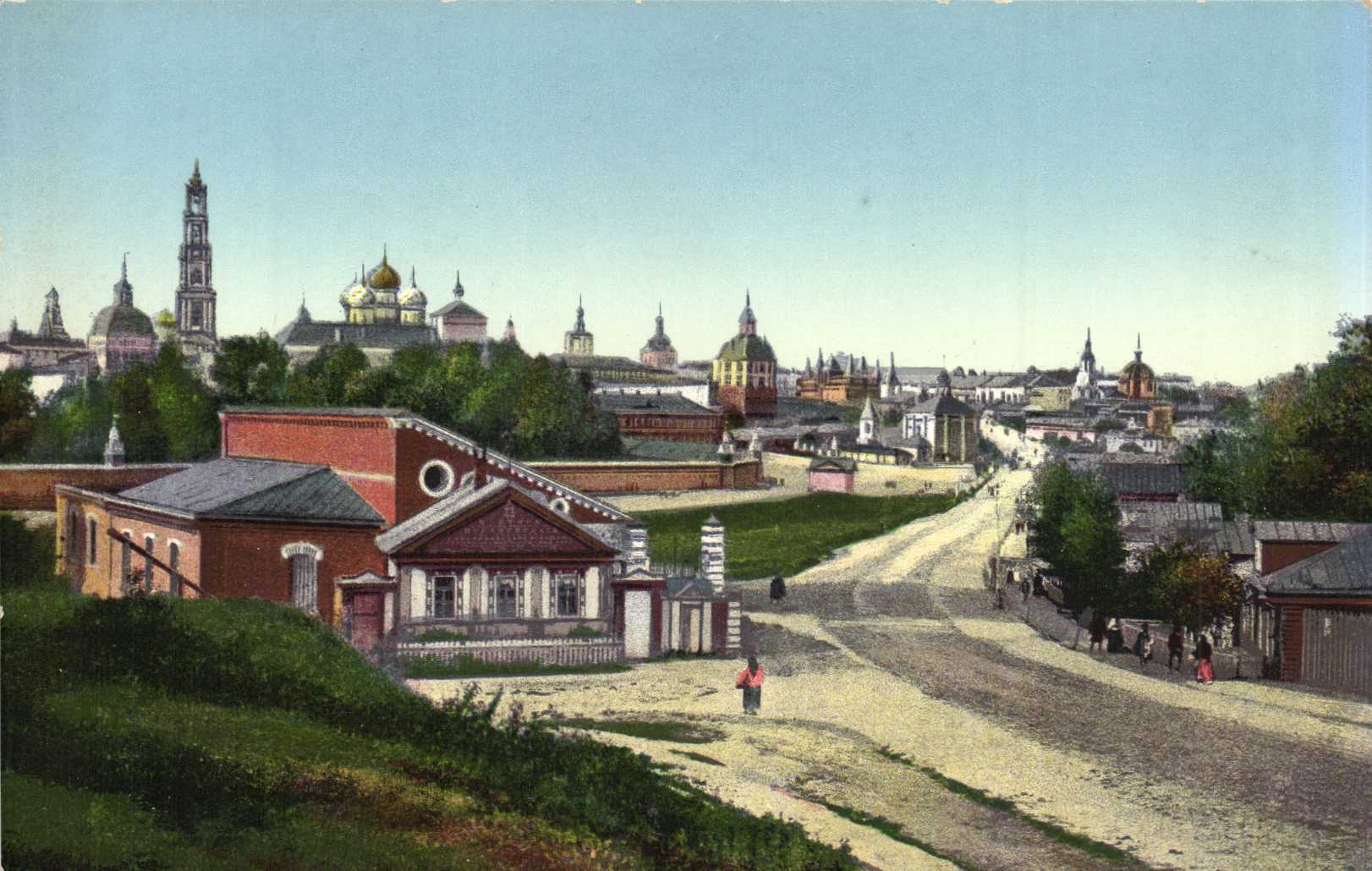 Троице Сергиева Лавра вид с блинной горы