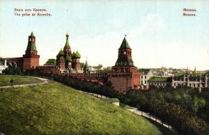 Москва. Вид Кремля.(Арт.0962) ― Лучший магазин по коллекционированию pugachev-studio.ru