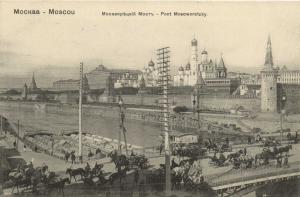 Москва. Москварецкий мост.(Арт.0917) ― Лучший магазин по коллекционированию pugachev-studio.ru