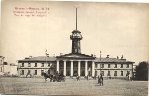 Москва. Пожарная каланча Тверской ч.(Арт1416) ― Лучший магазин по коллекционированию pugachev-studio.ru