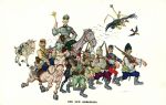 1944 г. Антифашистская пропаганда Политическая Карикатура , Рисунки Американского Художника Артура Зика. Размер 17,8 х11,5 см.