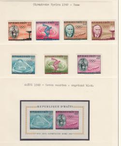Олимпиада 1960 г.Гаити ** ― Лучший магазин по коллекционированию pugachev-studio.ru