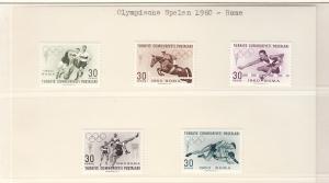 Олимпиада 1960 г.Турция ** ― Лучший магазин по коллекционированию pugachev-studio.ru