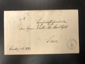1881 г. Почтовый конверт. Везенберг. ― Лучший магазин по коллекционированию pugachev-studio.ru
