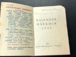 1949 г. Мини Календарь, Ежедневник.